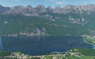 Die Schweiz: 1-zu-1 Nachbau in Minecraft